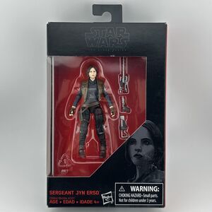 Star Wars The Black Series Sergeant Jyn Erso (Jedha) Figure #22 -FAST SHIPPING ✅